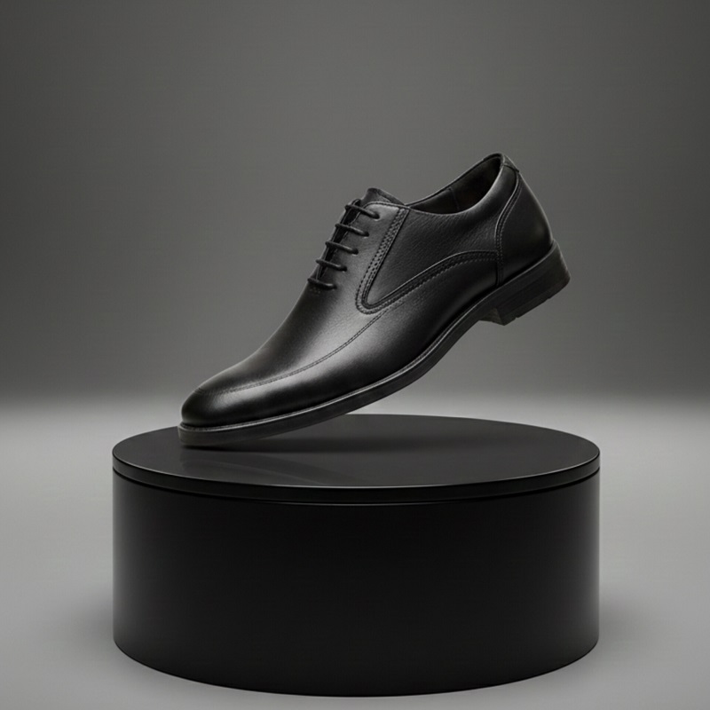 کفش رسمی بندی مردانه مدل Sabalan-مشکی